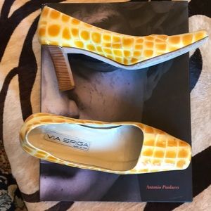 Via Spiga croc heels